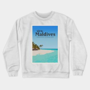 Visit Maldives Crewneck Sweatshirt